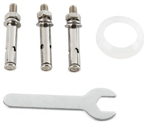 LED Conjunto de 2 Candeeiros de Chão Inteligentes para Exterior Preto 50cm e 65cm incl. Wifi A60 - Mushroom Moderno