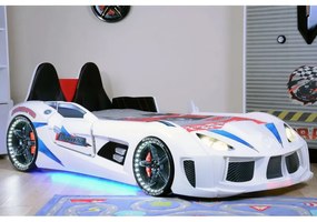 Cama de carro infantil MVN3 Branco