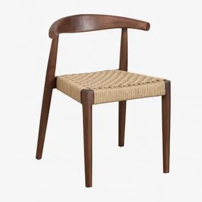Pacote de 4 cadeiras de jantar em madeira de teca Celle Style madeira - Sklum