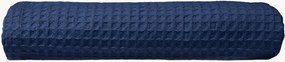 Toalha de banho em algodão com textura favo de mel Midnight Blue