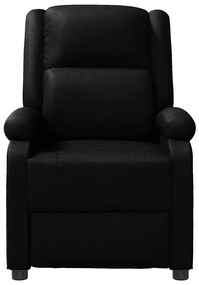 Poltrona de massagens couro artificial preto