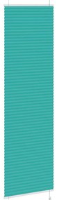 Gasolina verde Plissada Cega 60x200 cm Largura Tecido 59,4 cm