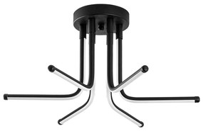 Chandelier Leddaisy – Preto – 55x25x55 cm