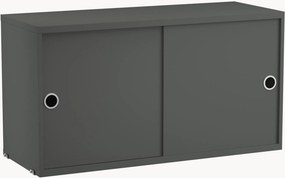 Armário com portas de correr String System, L 78 x P 30 cm
