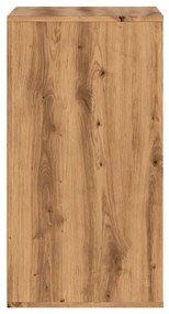 Cómoda com 4 Gavetas - 60x41x76 cm - derivados de madeira - carvalho a