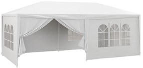 Outsunny Tenda de Jardim 583x293 cm Tenda de Festas Desmontável com 4