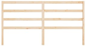 Cabeceira de cama 206x4x100 cm pinho maciço