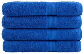 Toalhas de sauna premium SOLUND 4 pcs 80x200 cm 600 gsm azul