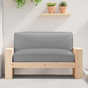 vidaXL Almofada de Palete para Assento Cinza 120x80x12 cm Tecido Oxford