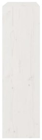 Estante/divisória 80x30x103,5 cm madeira de pinho maciça branco