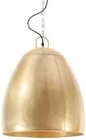 Candeeiro suspenso industrial redondo 25 W 42 cm E27 bronze