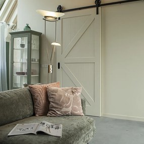 Candeeiro de pé moderno em aço com LED e dimmer - Lexus