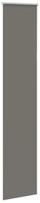 Persiana de enrolar 50x230 cm largura tecido 45,7 cm poliéster