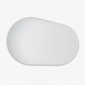 Espelho Oval Para Casa De Banho Com Luz Led E Antivapor Meunier ↔︎ 120 Cm - Sklum