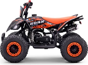 MINI MOTO 4 GASOLINA PARA CRIANÇAS 49cc Roan Ratte R6 4.5cv Laranja