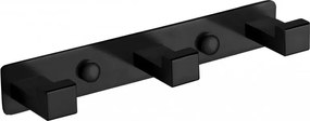 Mexen gancho triplo para toalhas, preto - 709263-70