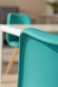 Pack 4 Cadeiras Synk Basic - Água-marinha