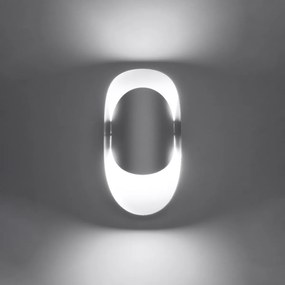 Aplique Candeeiro de parede Aço TEAR Branco