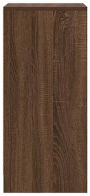Sapateira 29,5x34x76 cm derivados de madeira carvalho castanho
