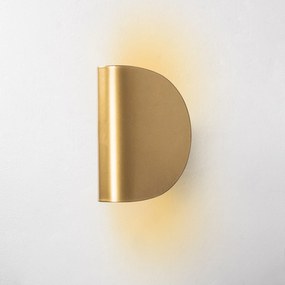 Lâmpada de Parede Heybe – Dourada – 17cm x 12cm x 13cm