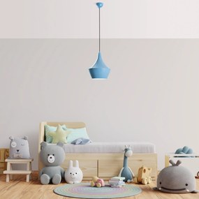 Candeeiro de Teto Tom – Azul Claro – Ø23 h:30 cm