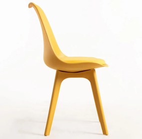 Pack 4 Cadeiras Synk Suprym - Amarelo