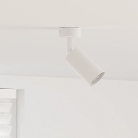 vidaXL Foco de Teto 1 Via Ajustável Branco GU10