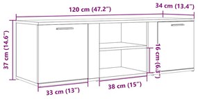 Móvel TV madeira antiga 120x34x37 cm madeira trabalhada