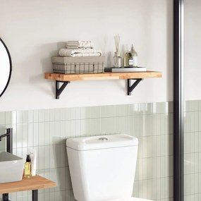 vidaXL Tampo de mesa retangular 80x30x4 cm madeira de acácia maciça