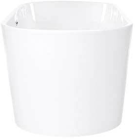 Banheira autónoma em acrílico branco 170 x 72 cm HAVANA Beliani