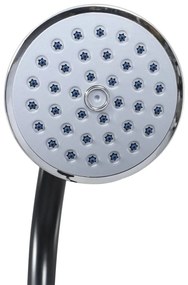 Chuveiro solar de jardim 215 cm 8 L preto
