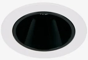 Downlight Led Encastrável Com Aro Ø5 Cm Em Alumínio Com Acendimento E Apagamento Progressivos Luisiana Branco Cálido 2700k & Branco - Preto & 3 W & 19