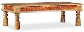 Mesa de centro madeiras mangueira/acácia maciças 110x60x38cm