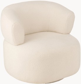Poltrona estofada em teddy Fluffy