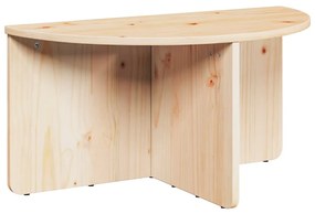 Mesa de centro 2 pcs Natural 79 x 39.5 x 40 cm