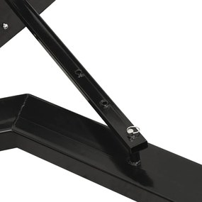 Limpa-Neves para Empilhador - 150x38 cm - Cor Preto