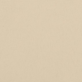 Almofadões p/ cadeiras de jardim 4 pcs tecido oxford bege