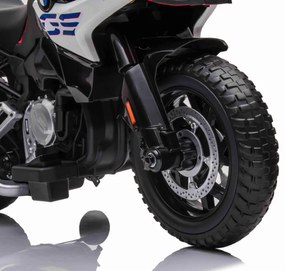 Mota elétrica para crianças 12V BMW GS850 Adventure All-Road 12v e pneus de borracha Vermelha