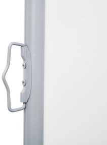 Toldo lateral retrátil 160x600 cm cor creme