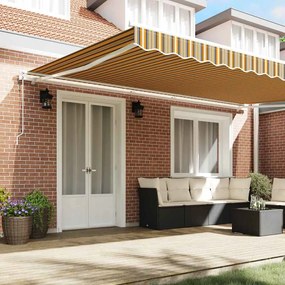 Toldo Retrátil Multicor 500 x 300 cm Tecido