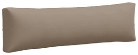 Almofadões de paletes 2 pcs tecido cinza-acastanhado