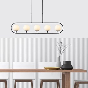 Chandelier Jewel – Preto – 122 x 15 cm