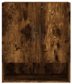Armário parede 60x31x70 cm derivados de madeira carvalho fumado