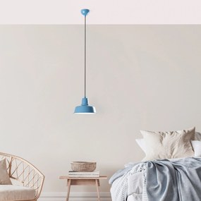 Candeeiro de Teto Memati – Azul Claro – Ø19 h:13 cm