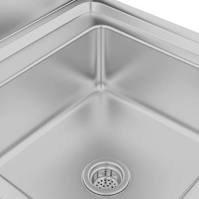 Armário p/ lava-louça cozinha comercial 60x60x96cm aço inoxid.