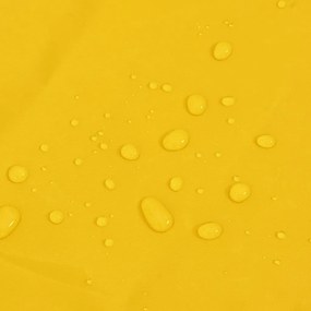 Capa de chuva para cães com tiras reflectoras amarelo 4XL