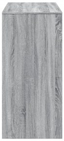 Mesa de bar 102x50x103,5cm derivados de madeira cinzento sonoma