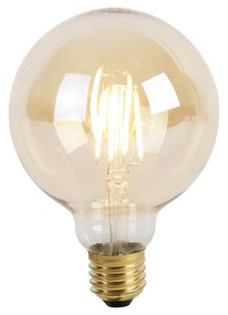 E27 Lâmpada LED regulável de 3 níveis G95 Goldline 5W 530 lm 2200K