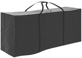 Outsunny Bolsa de Armazenamento para Almofadas de Jardim Impermeável Bolsa de Arrumação para Árvore de Natal 175x55x75 cm Preto | Aosom Portugal