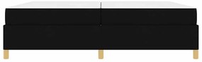 Cama Box Outros Preto e Branco e Preto 200 x 200 cm tecido